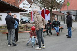 Einweihung der Festjahrestafel