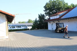 Aufbau fürs Festwochenende