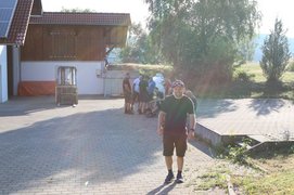 Aufbau fürs Festwochenende