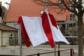 Einweihung der Festjahrestafel