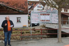 Einweihung der Festjahrestafel