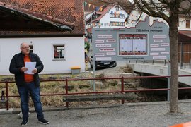 Einweihung der Festjahrestafel